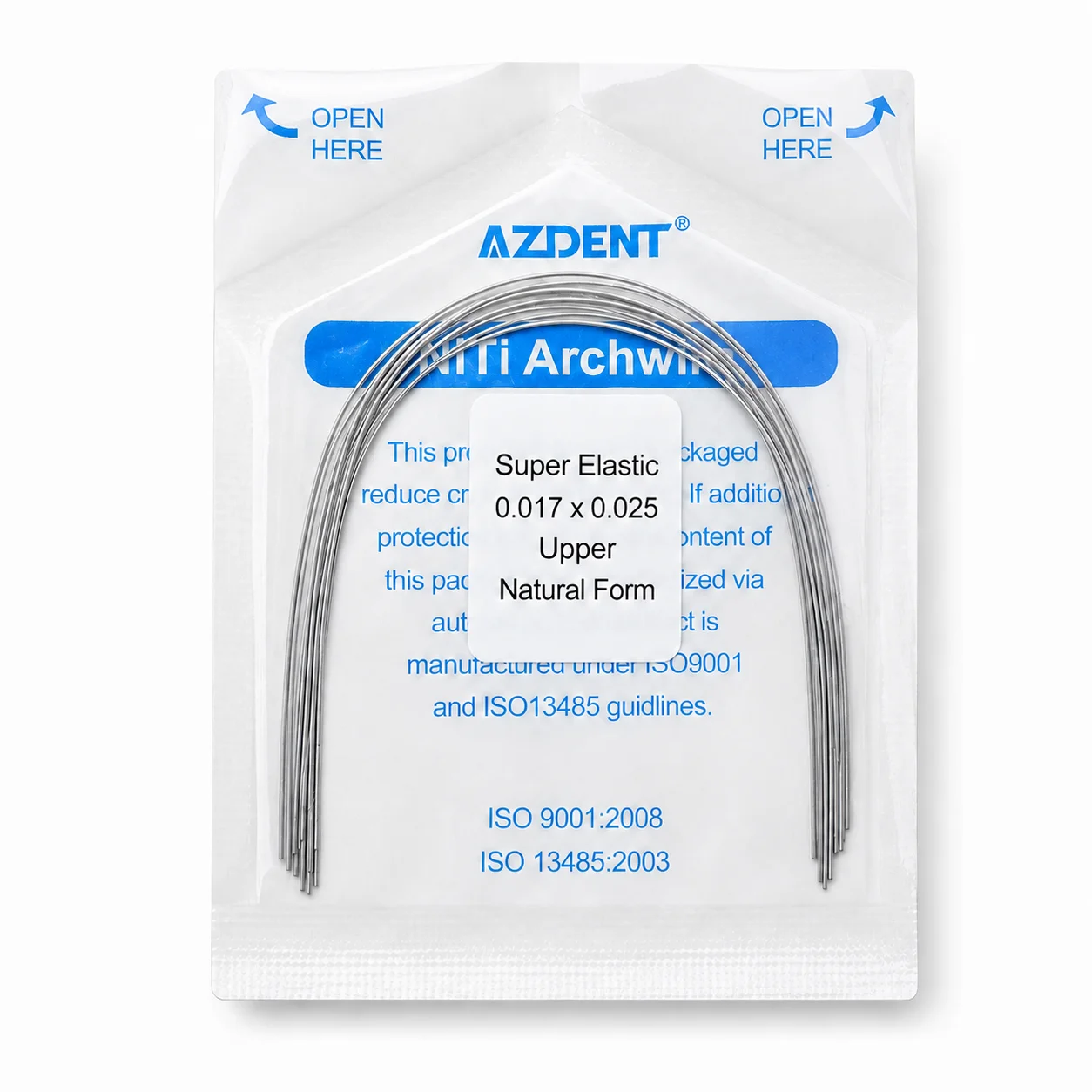 ARCOS NiTi SUPER ELASTIC 17X25 SUP