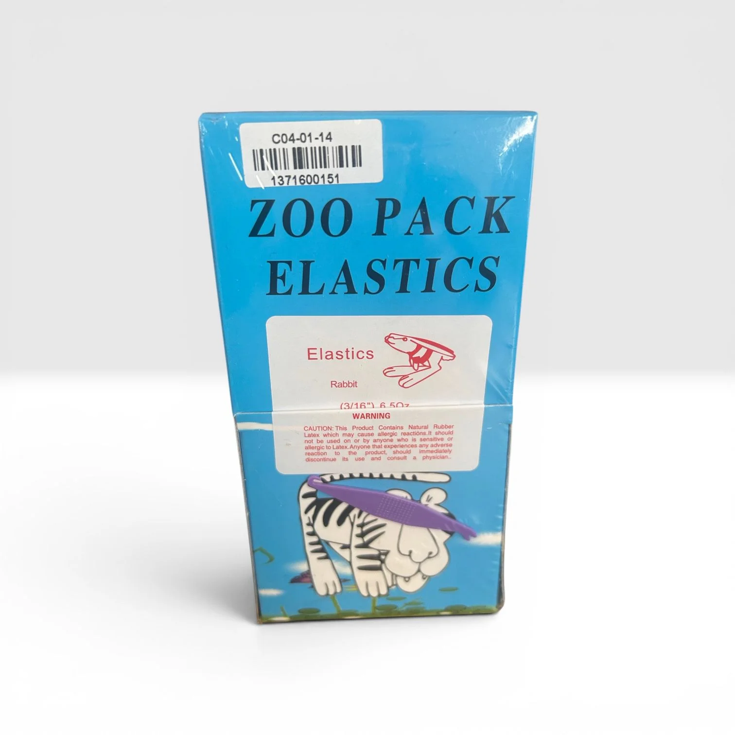 ELÁSTICO 3/16 6.5 oz CONEJO ROJO