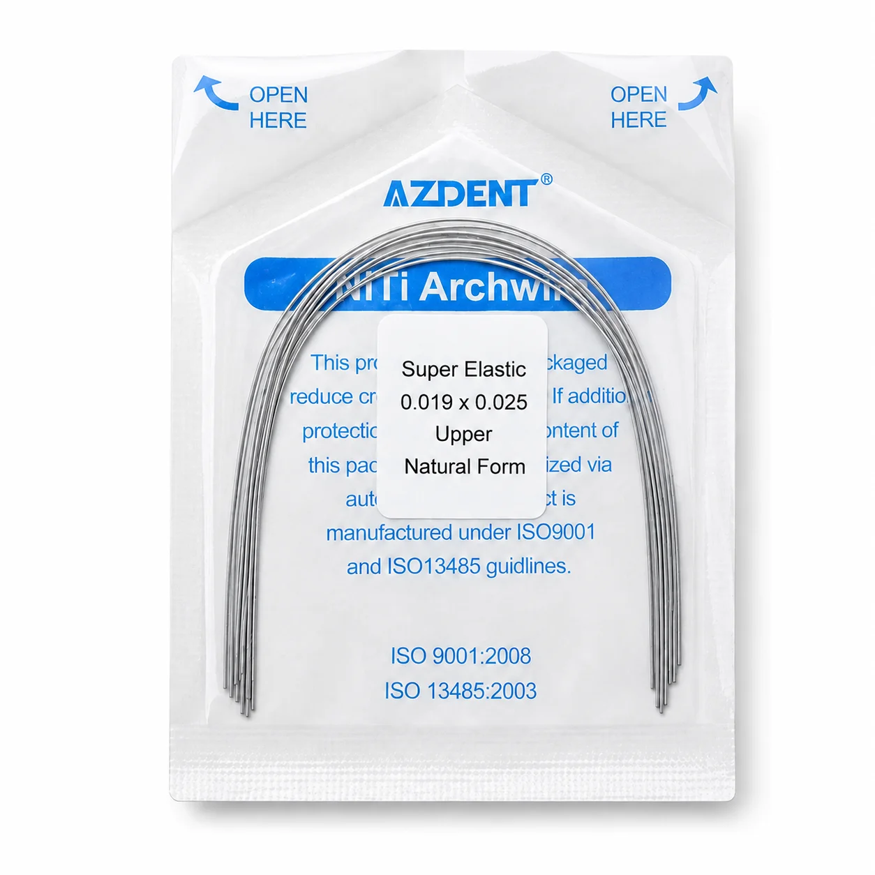 ARCOS NiTi SUPER ELASTIC 19X25 SUP