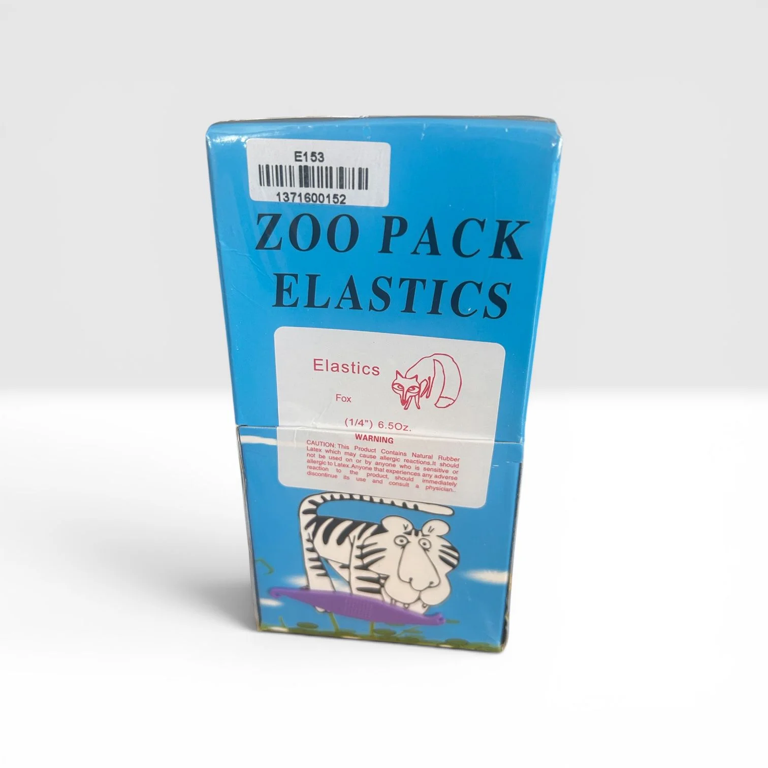 ELÁSTICOS 1/4, 6.5 oz ZORRO ROJO