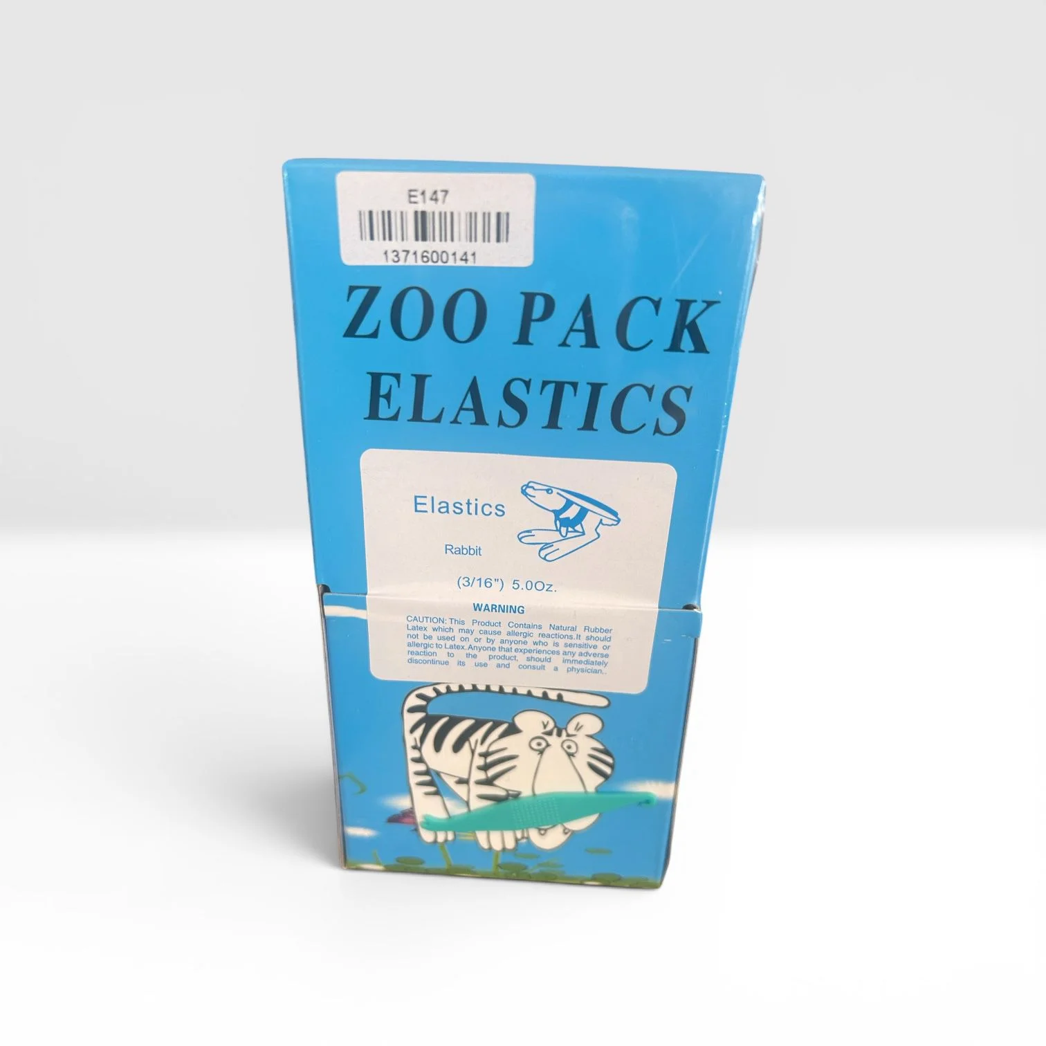 ELÁSTICOS 3/16, 5 oz CONEJO AZUL