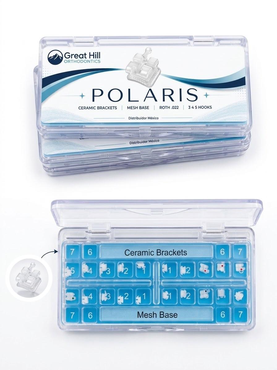 POLARIS BRACKETS ESTETICOS DE CERAMICA