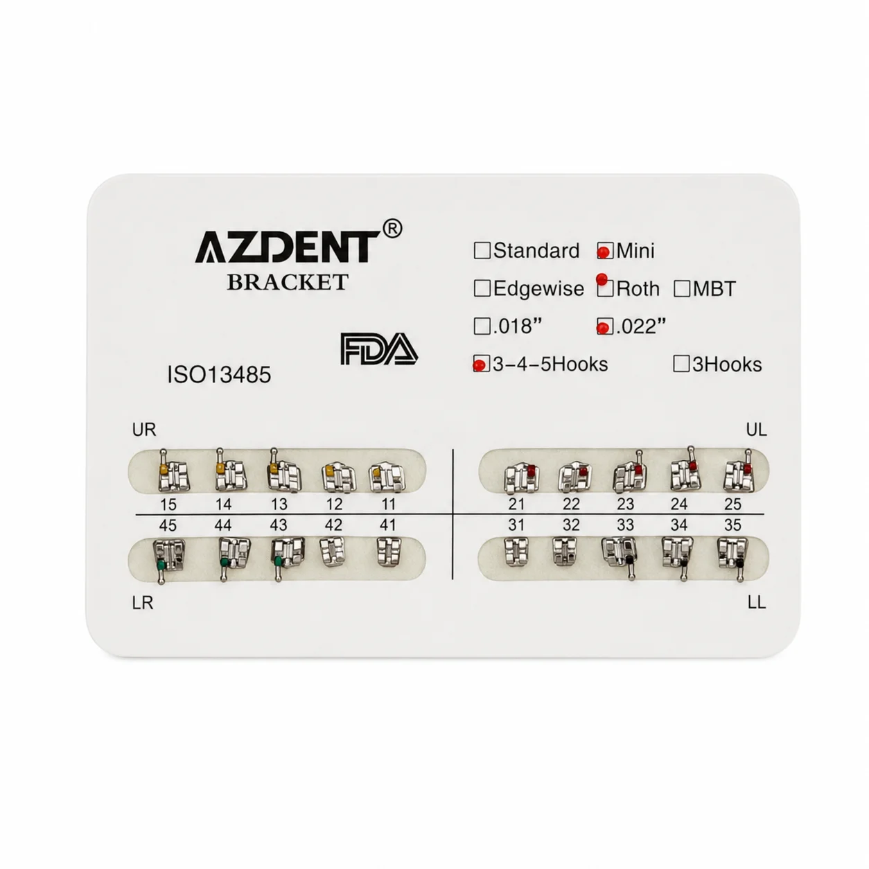 AZDENT MINI ROTH 0.022