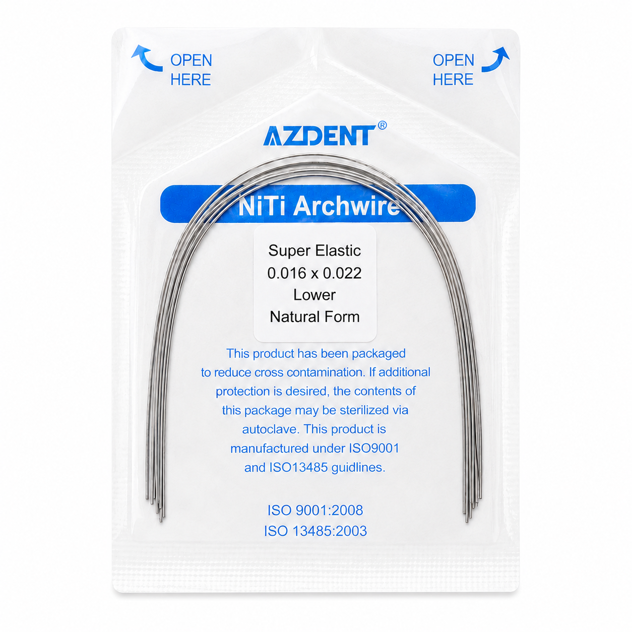 ARCOS NiTi SUPER ELASTIC 16X22 INF
