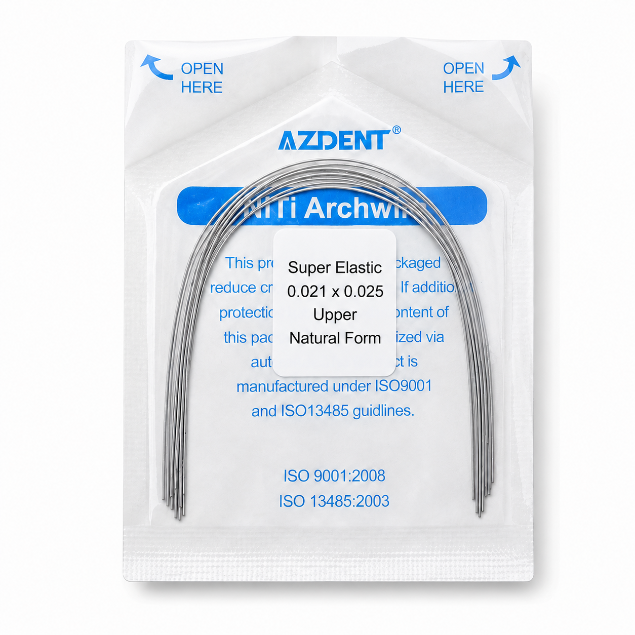 ARCOS NiTi SUPER ELASTIC 21X25 SUP