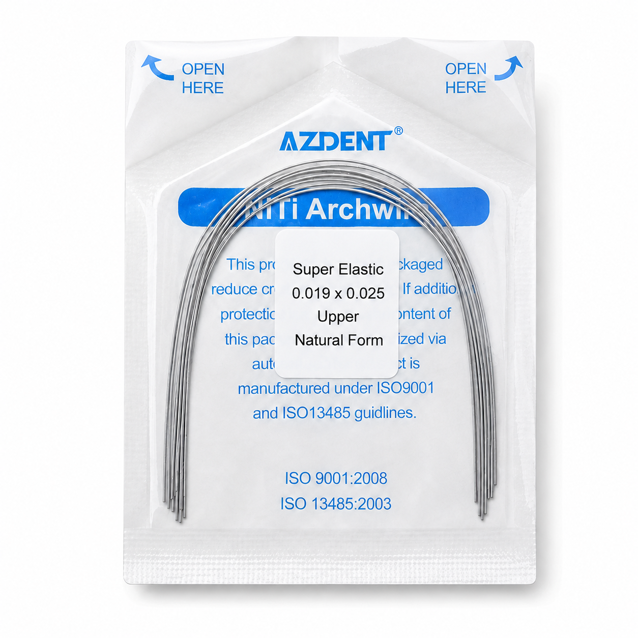 ARCOS NiTi SUPER ELASTIC 19X25 SUP