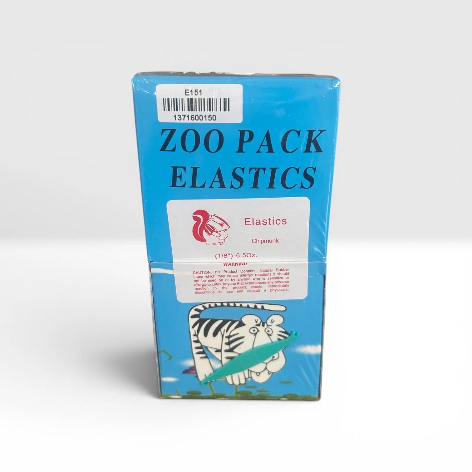 ELÁSTICOS 1/8, 6.5 oz ARDILLA ROJA