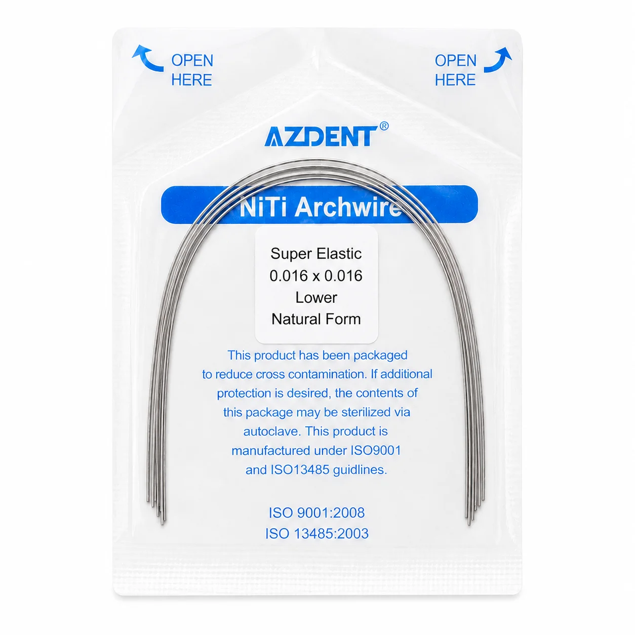 ARCOS NiTi SUPER ELASTIC 16X16 INF